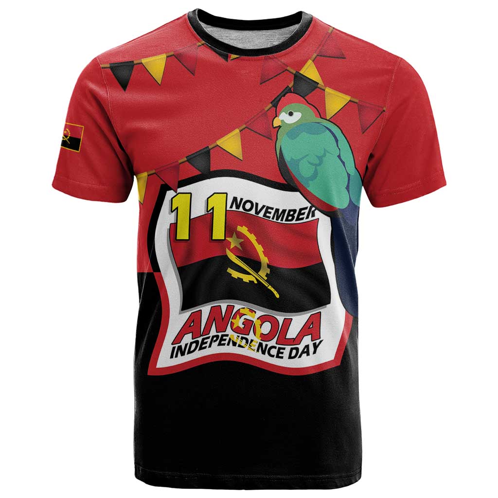 Happy Angola T-Shirt 50 Years of Independence Graphic Tee