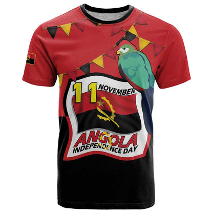 Happy Angola T-Shirt 50 Years of Independence Graphic Tee