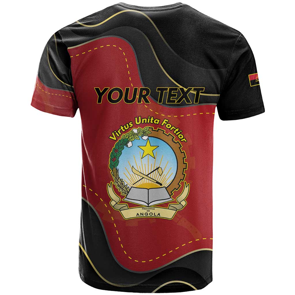 Personalized Angola Independence Day T-Shirt Virtue Is Stronger When United Graphic Tee