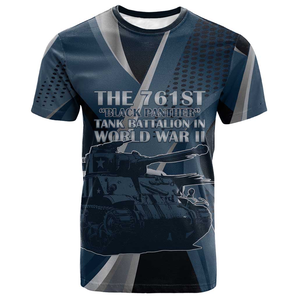 Personalized 761st Tank Battalion T-Shirt WWII Black Panthers Tribute Tee