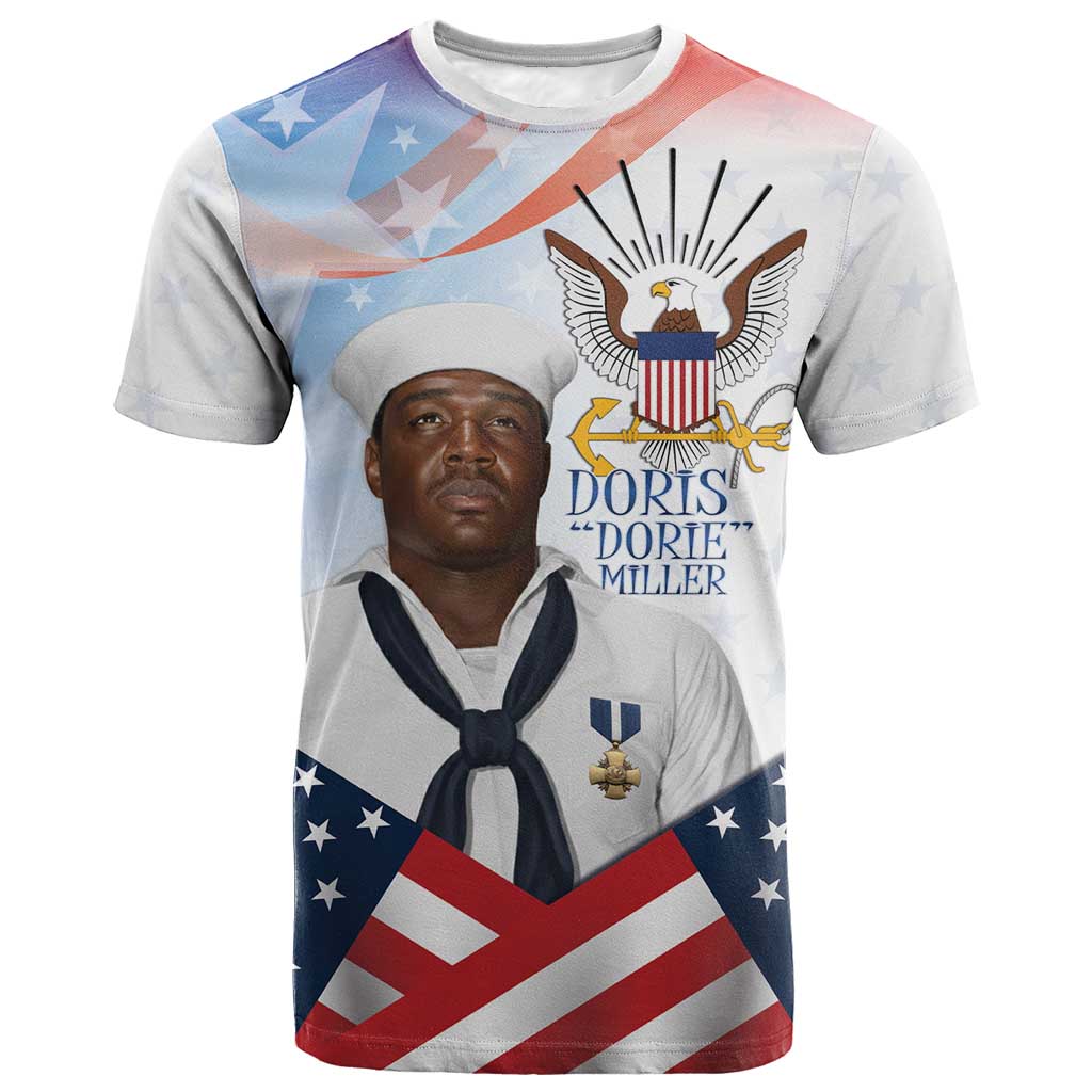 Doris Miller T-Shirt Pearl Harbor Hero Tribute Graphic Tee