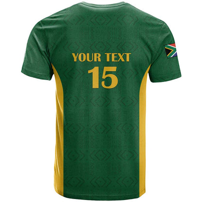 South Africa Hockey Custom T-Shirt Go Ama Stokke Stokke Go Graphic Tee