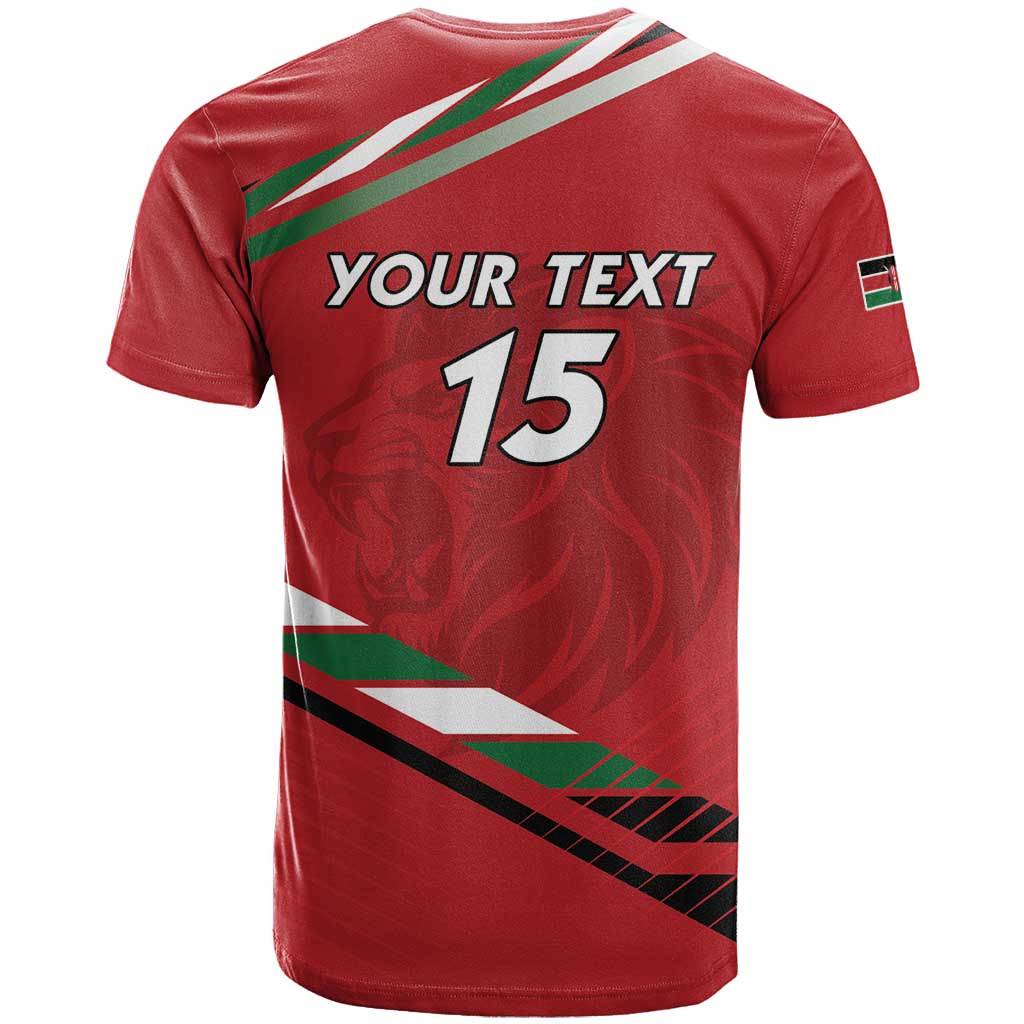 Custom Kenya Volleyball T-Shirt We Are Champions Graphic Tee