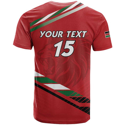 Custom Kenya Volleyball T-Shirt We Are Champions Graphic Tee