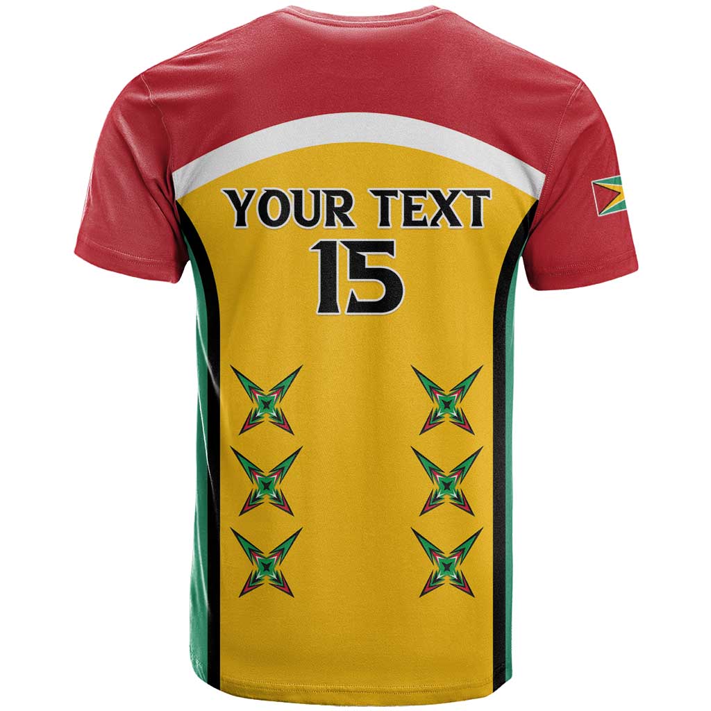 Custom Guyana Cricket T-Shirt Come On Amazon Warriors Graphic Tee