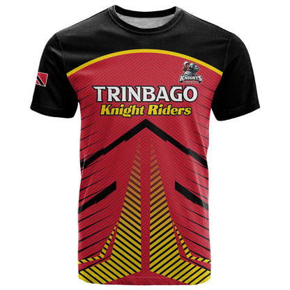Custom Trinidad and Tobago Cricket T-Shirt Wave Yuh Flag - Trinbago Strong Graphic Tee