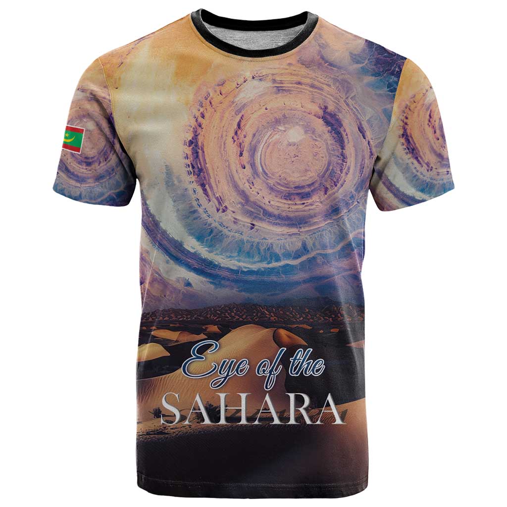 Mauritania Richat Structure T-Shirt Eyes of the Sahara Graphic Tee
