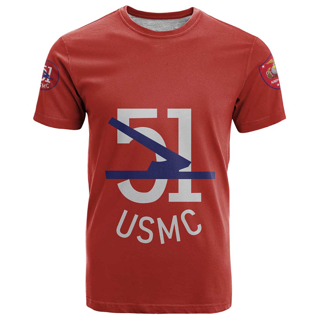 Montford Point Marines T-Shirt 51 USMC Tribute Graphic Tee