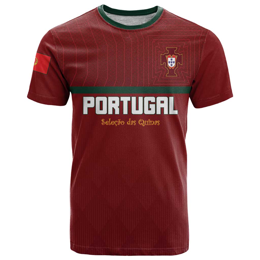Custom Portugal Football 2026 T-Shirt Vamos Portugal Graphic Tee
