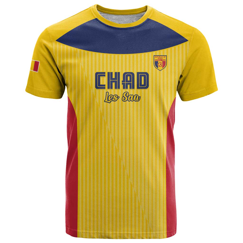 Custom Chad Football T-Shirt Allez Les Sao Graphic Tee