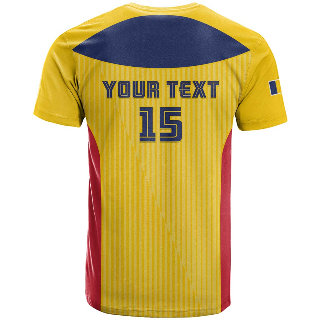 Custom Chad Football T-Shirt Allez Les Sao Graphic Tee