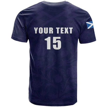 Custom Football Scotland T-Shirt On Tour 2026 Graphic Tee