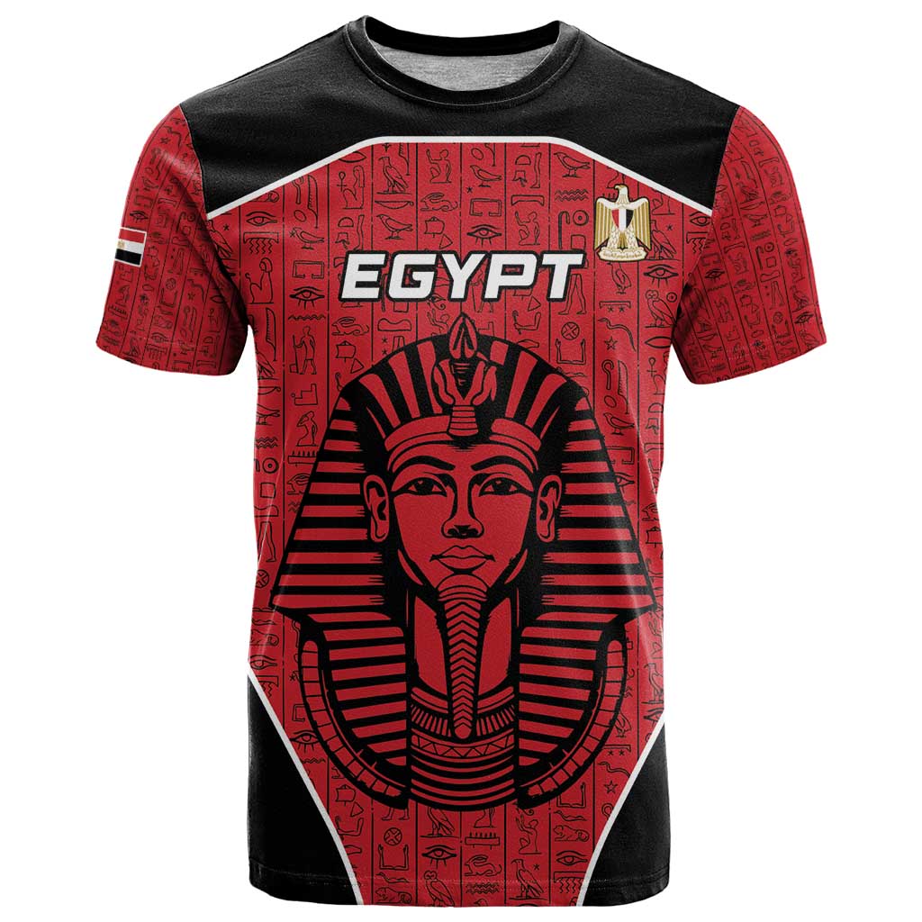 Custom Egypt Football T-Shirt Go Pharaohs Graphic Tee