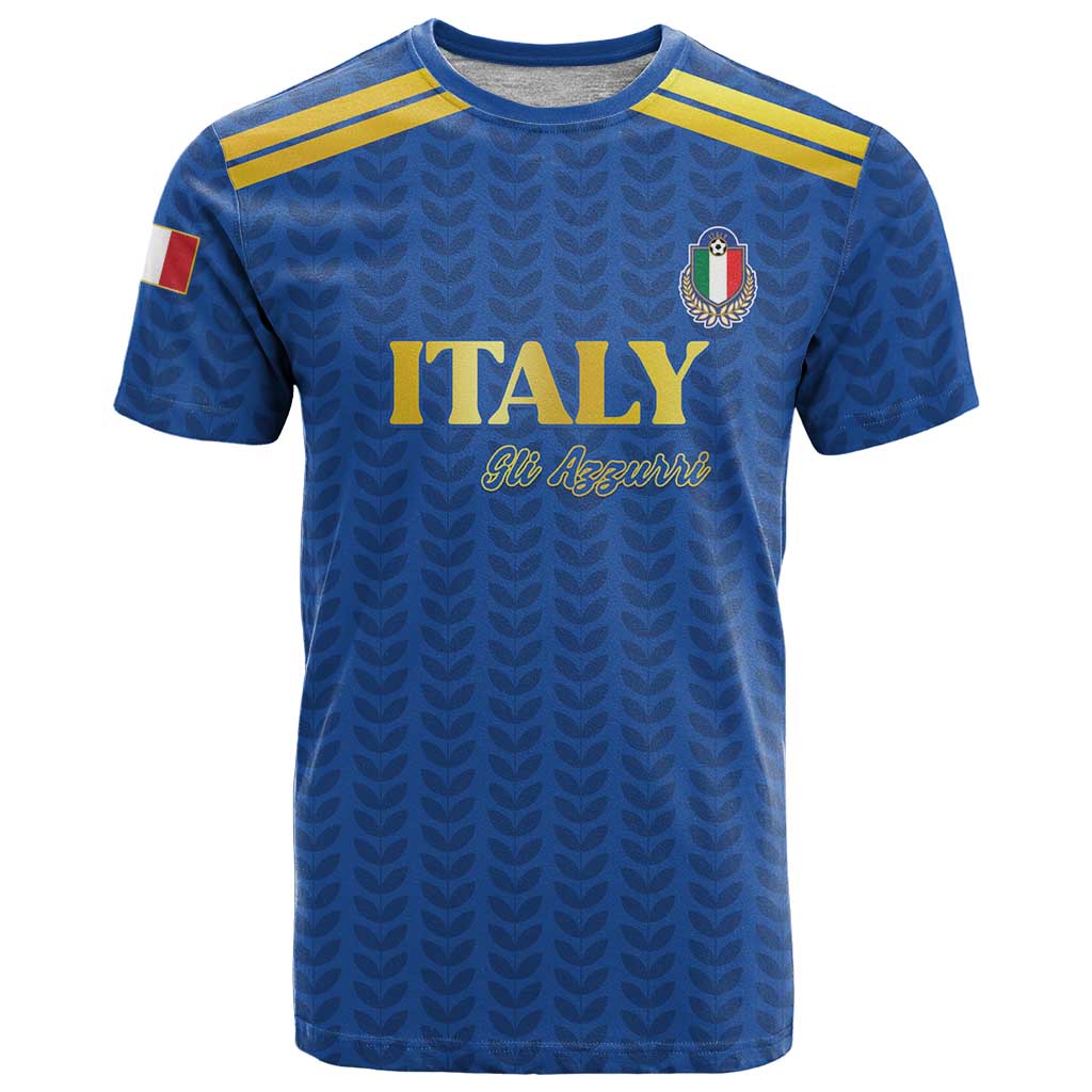 Custom Italy Football 2026 T-Shirt Road To Champions Graphic Tee