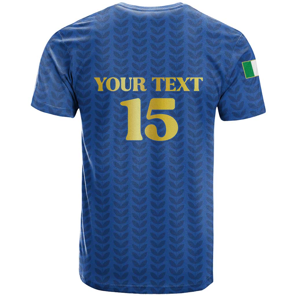 Custom Italy Football 2026 T-Shirt Road To Champions Graphic Tee