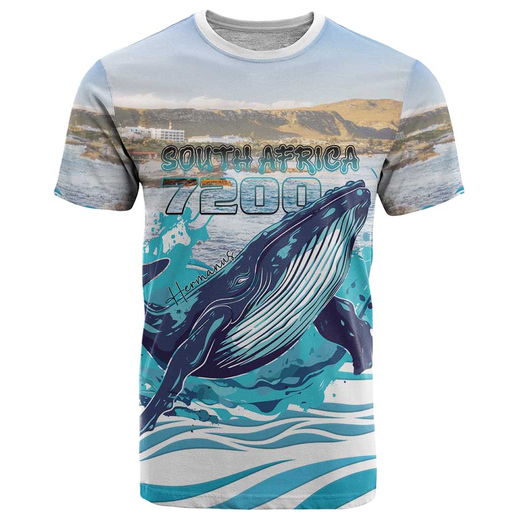 Personalized South Africa Whale T-Shirt Hermanus Fest Graphic Tee