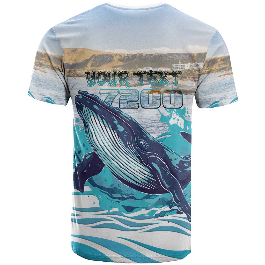 Personalized South Africa Whale T-Shirt Hermanus Fest Graphic Tee
