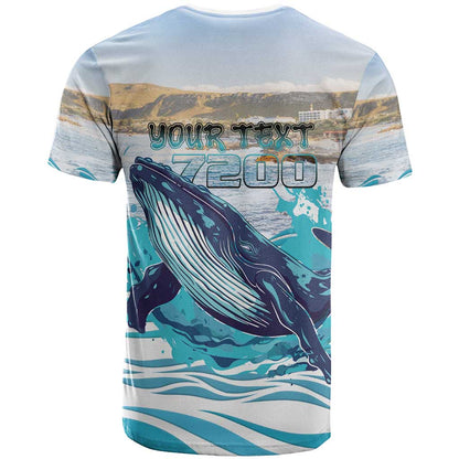 Personalized South Africa Whale T-Shirt Hermanus Fest Graphic Tee