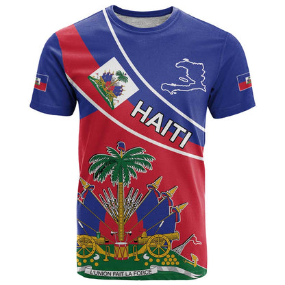 Haitian Flag Day 18 May T-Shirt Jounen Drapo Ayisyen Graphic Tee
