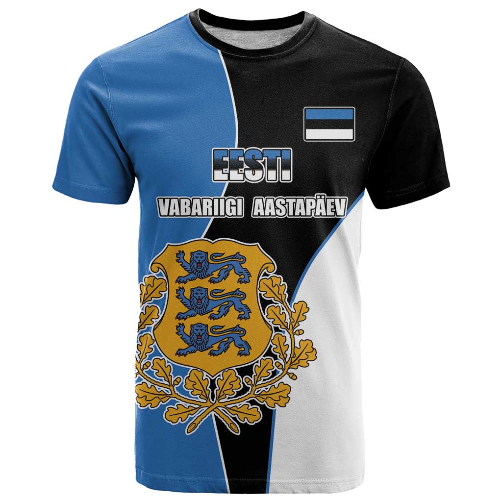 Estonia Independence day T-Shirt Eesti Vabariigi Aastapaev Graphic Tee