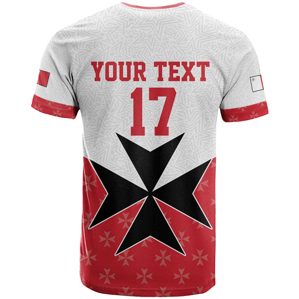 Custom Malta Football Champions T-Shirt Sporty Style Graphic Tee
