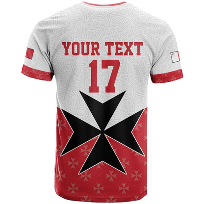 Custom Malta Football Champions T-Shirt Sporty Style Graphic Tee
