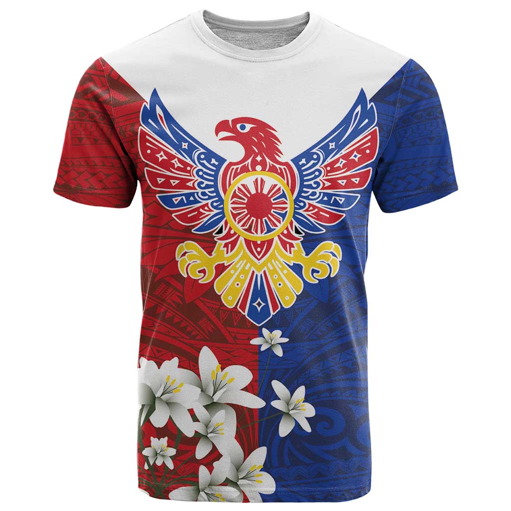 Philippine Eagle Week T-Shirt Filipino Patern Graphic Tee
