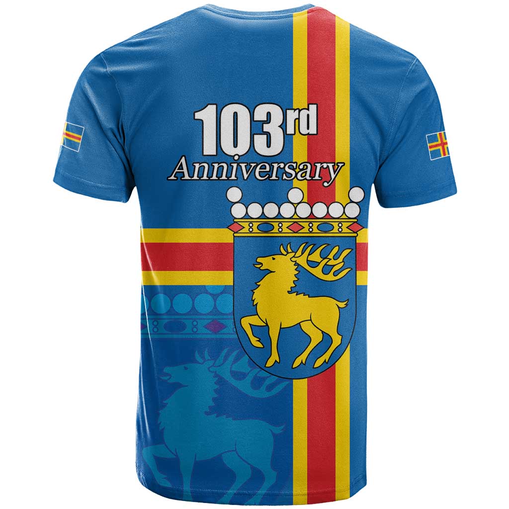 Aland's Autonomy Day T-Shirt 103rd Anniversary Graphic Tee
