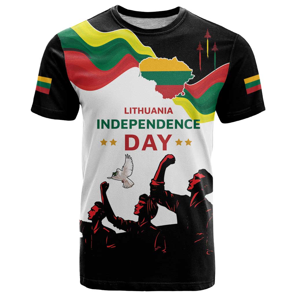 Lithuania Independence Day T-Shirt 16th February Graphic Tee