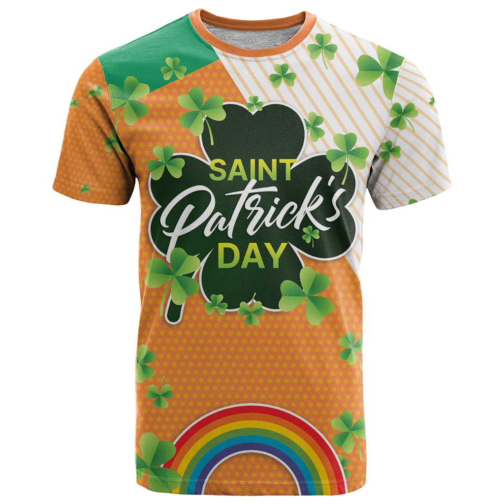 Ireland Irish Leprechaun with Shamrock T-Shirt Ireland 17th March Saint Patrick's Day Graphic Tee