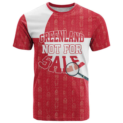 Greenland Not For Sale T-Shirt Polar Bear Graphic Tee