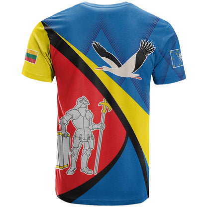 Lithuania Alytus County T-Shirt Alytaus Apskritis Coat of Arms Graphic Tee