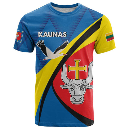 Lithuania Kaunas County T-Shirt Kauno Apskritis Coat of Arms Graphic Tee