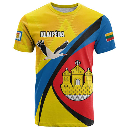Lithuania Klaipeda Country T-Shirt Klaipedos Apskritis Coat of Arms Graphic Tee