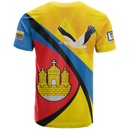 Lithuania Klaipeda Country T-Shirt Klaipedos Apskritis Coat of Arms Graphic Tee