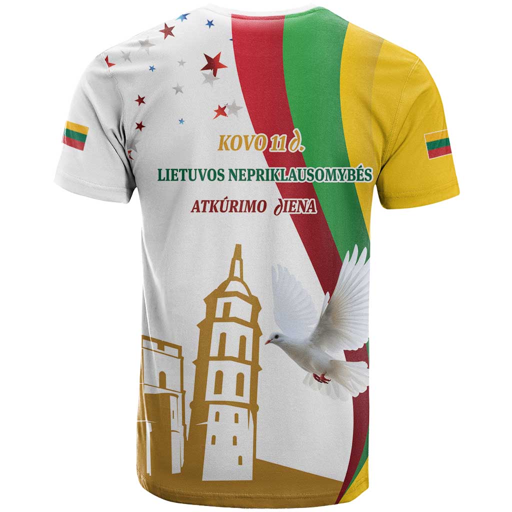 Lithuania Restoration of Independence Day T-Shirt 11th March 1990 Graphic Tee
