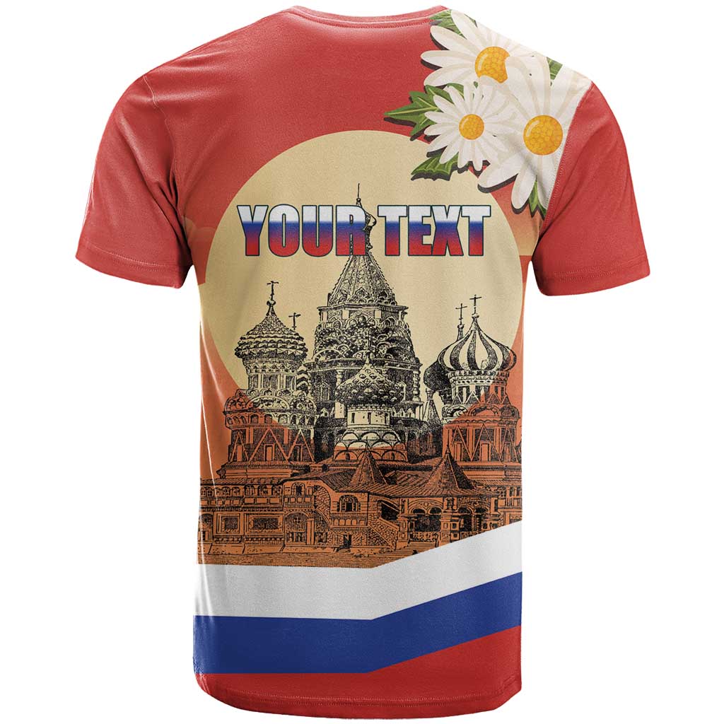 Personalized Russia Day 12th June T-Shirt Red Square Moscow Graphic Tee