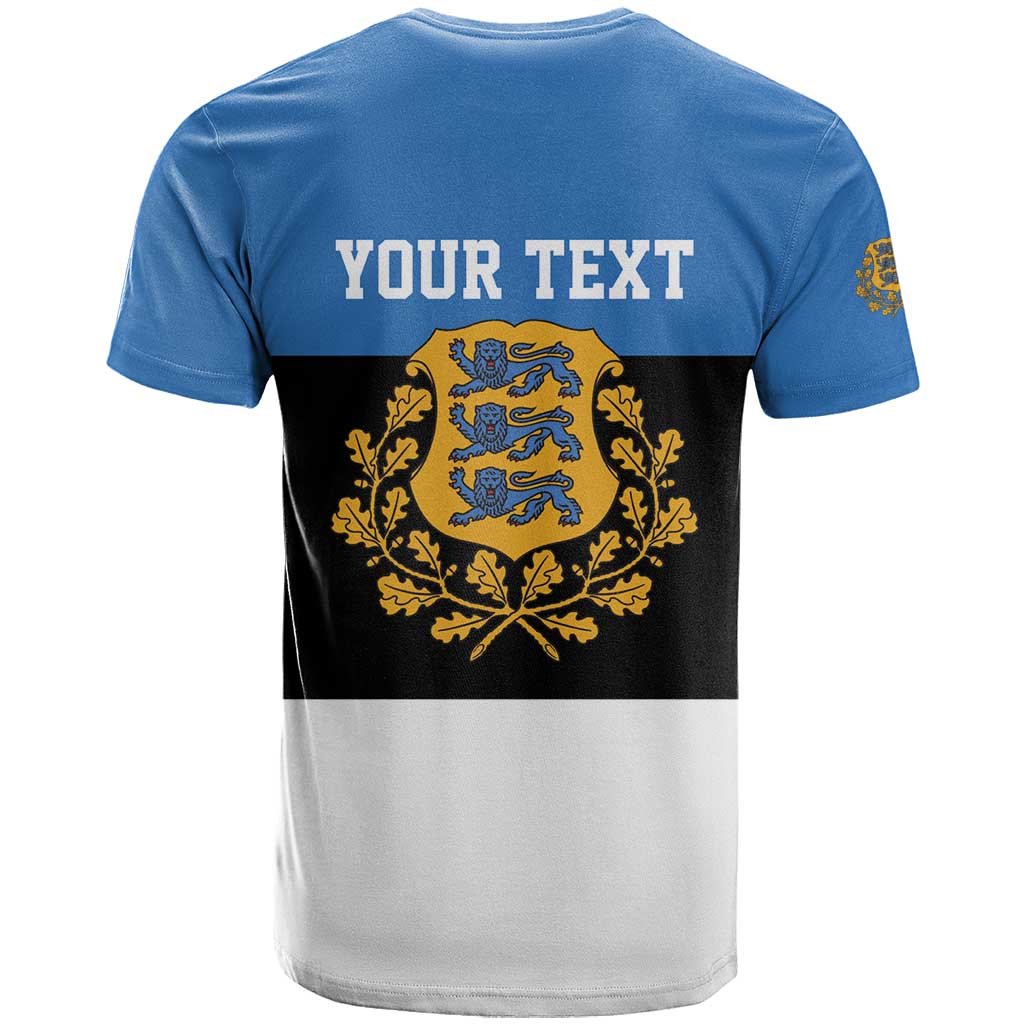 Personalized Estonia Flag Day 4 June T-Shirt Elagu Esti! Graphic Tee