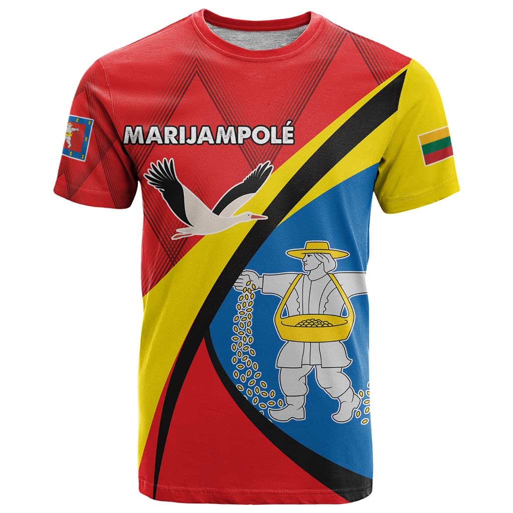 Lithuania Marijampole County T-Shirt Marijampoles apskritis Graphic Tee