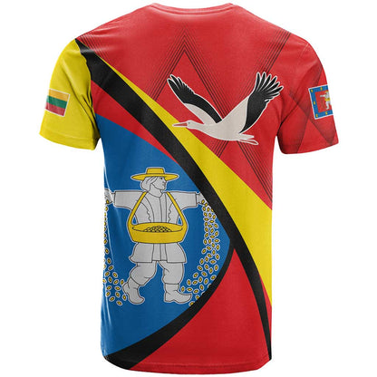 Lithuania Marijampole County T-Shirt Marijampoles apskritis Graphic Tee