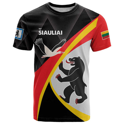 Lithuania Siauliai County T-Shirt Siauliu Apskritis Graphic Tee