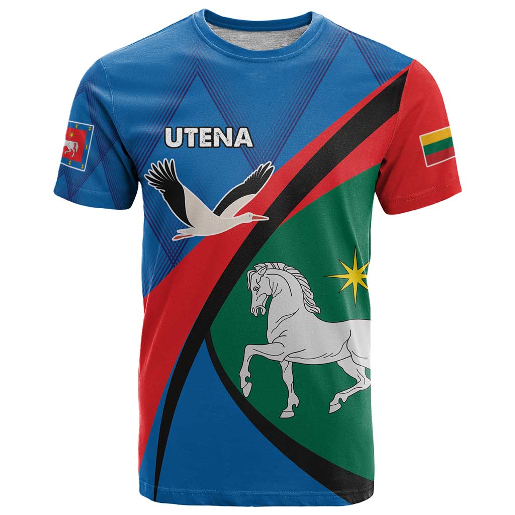 Lithuania Utena County T-Shirt Utenos Apskritis Graphic Tee