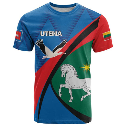 Lithuania Utena County T-Shirt Utenos Apskritis Graphic Tee