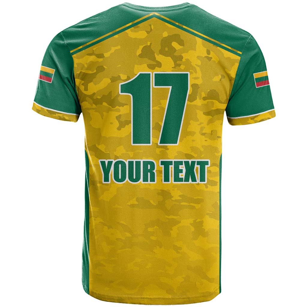Republic of Lithuania Football T-Shirt Sporty Style Graphic Tee