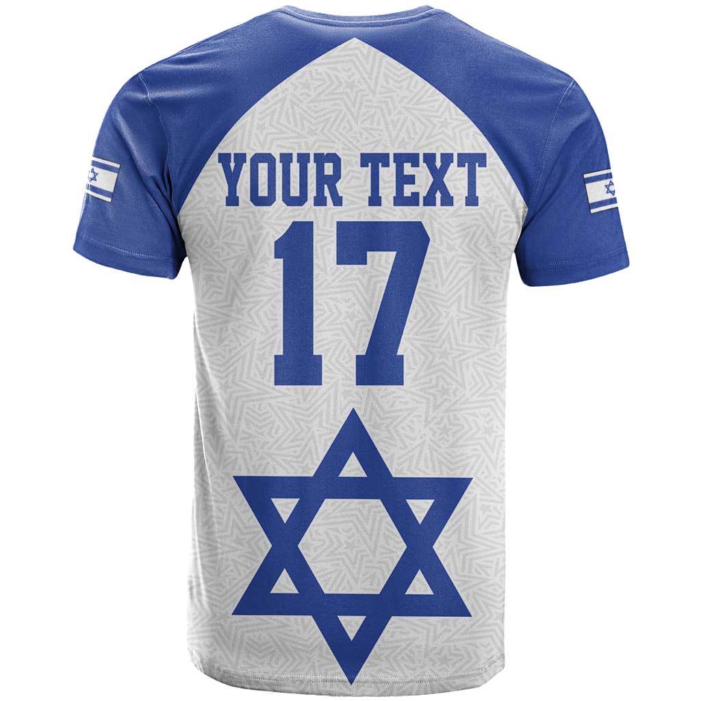 Custom Israel Football Go Champions T-Shirt Sporty Style Graphic Tee