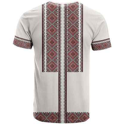 Ukraine Vyshyvanka Day T-Shirt Ukrainian Folk Seamless Graphic Tee