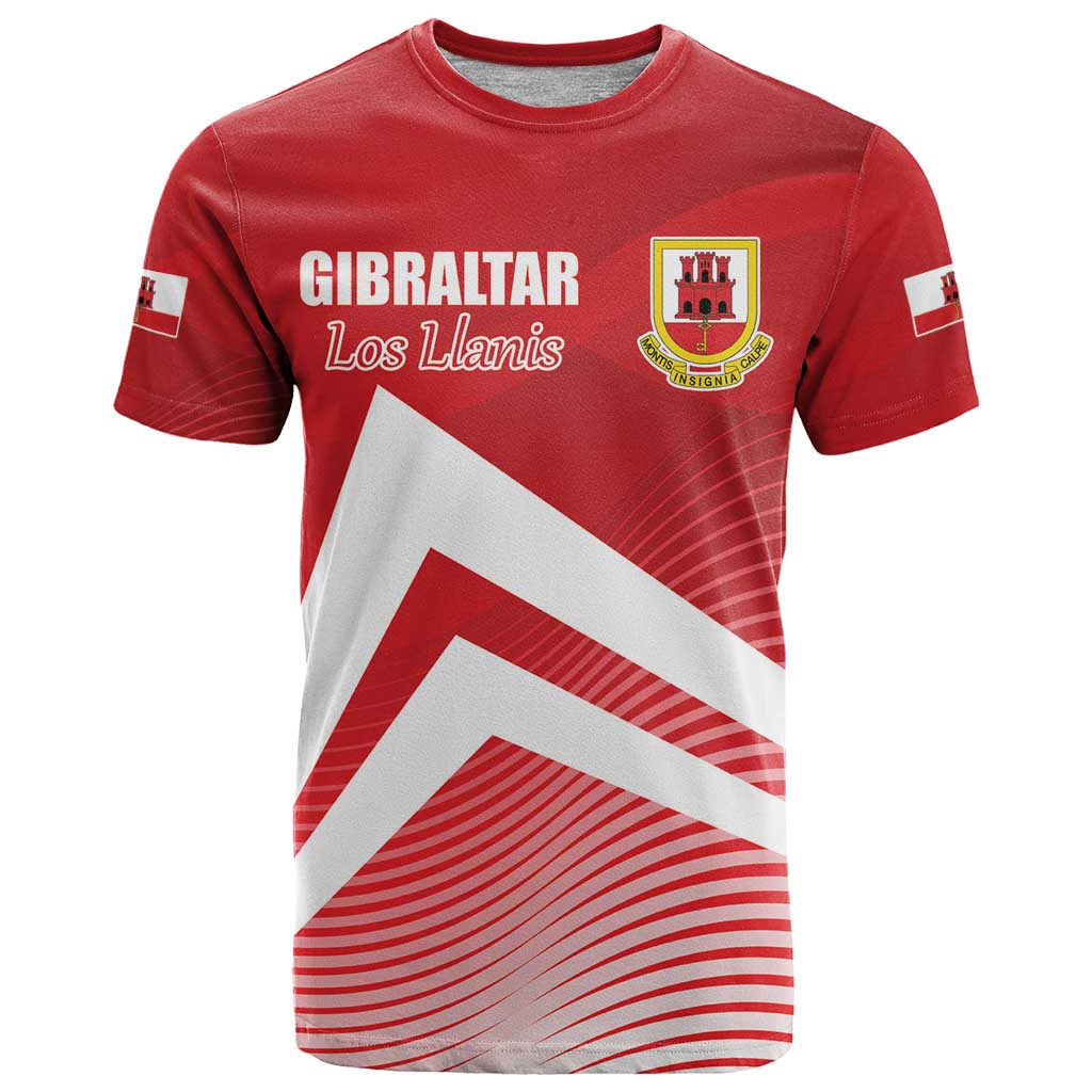 Custom Gibraltar We are Champions T-Shirt Sporty Style Graphic Tee