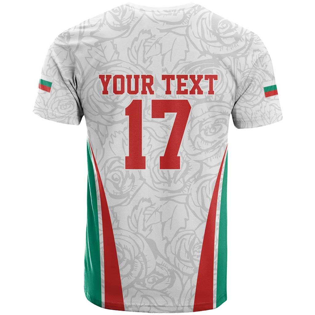 Custom Bulgaria Football We are Champions T-Shirt Sporty Style with Lion Mascot Graphic Tee