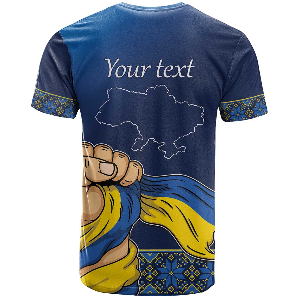 Personalized Ukraine Independence Day T-Shirt Monument Nezalezhnosti Graphic Tee