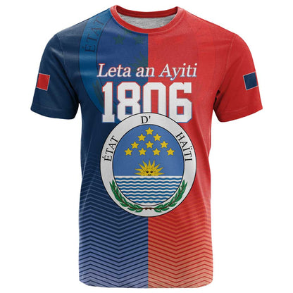 North Haiti State of Haiti T-Shirt Leta an Ayiti 1806-1811 Graphic Tee